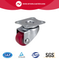 Mini 1 Inch 30kg Plate Swivel TPU Caster